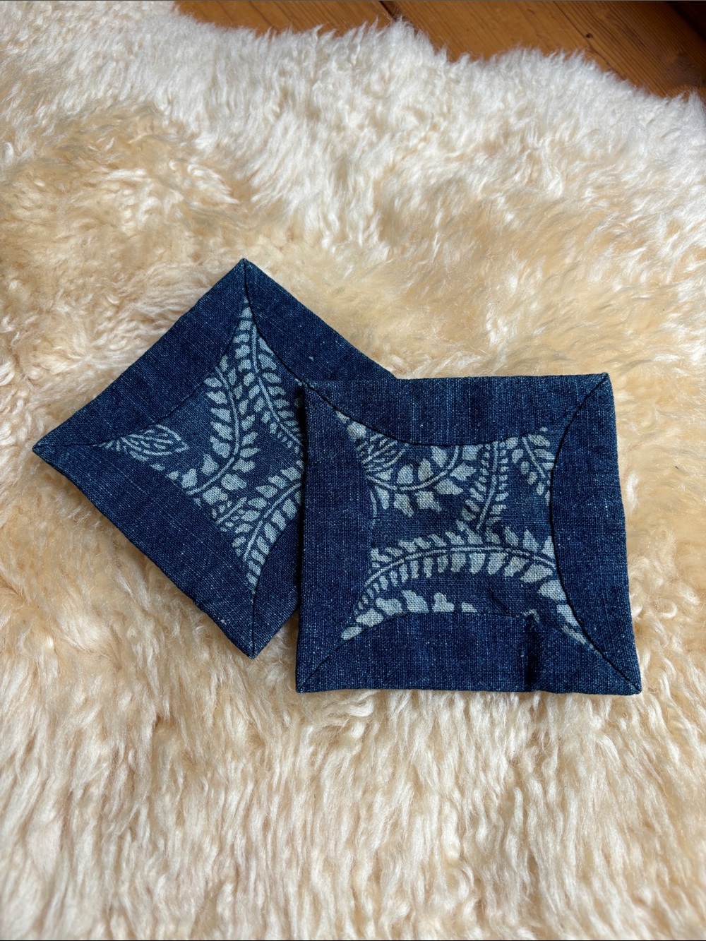 Japanese Indigo Coasters